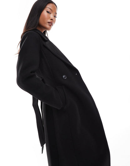 Petite Formal Wrap Coat