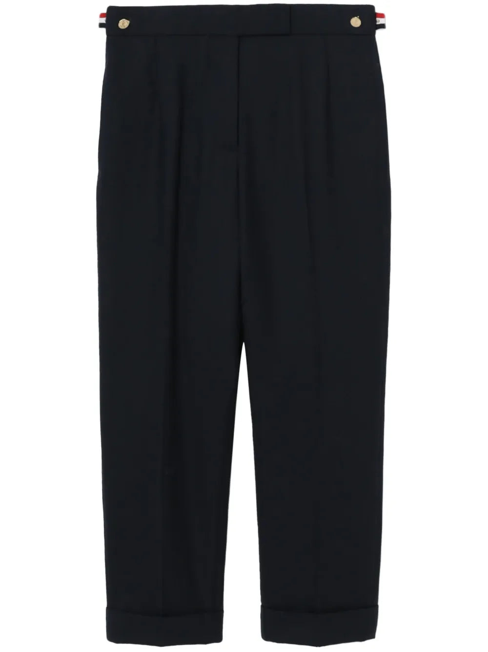 Super 120'S Wool Twill Slim-Fit Trousers