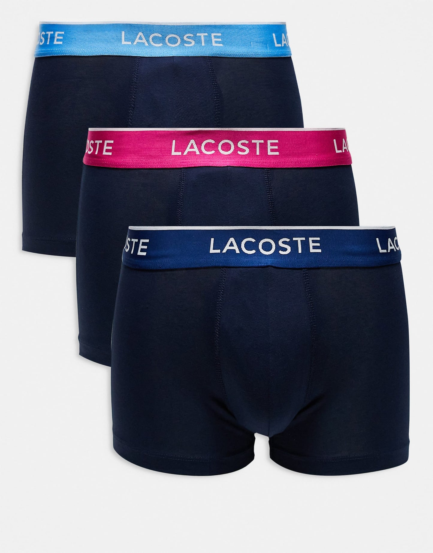 Pack Of 3 Contrast Stitch Trunks