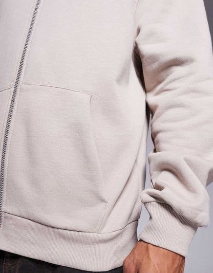 Premium Heavyweight Oversized Zip Through Hoodie 400Gsm