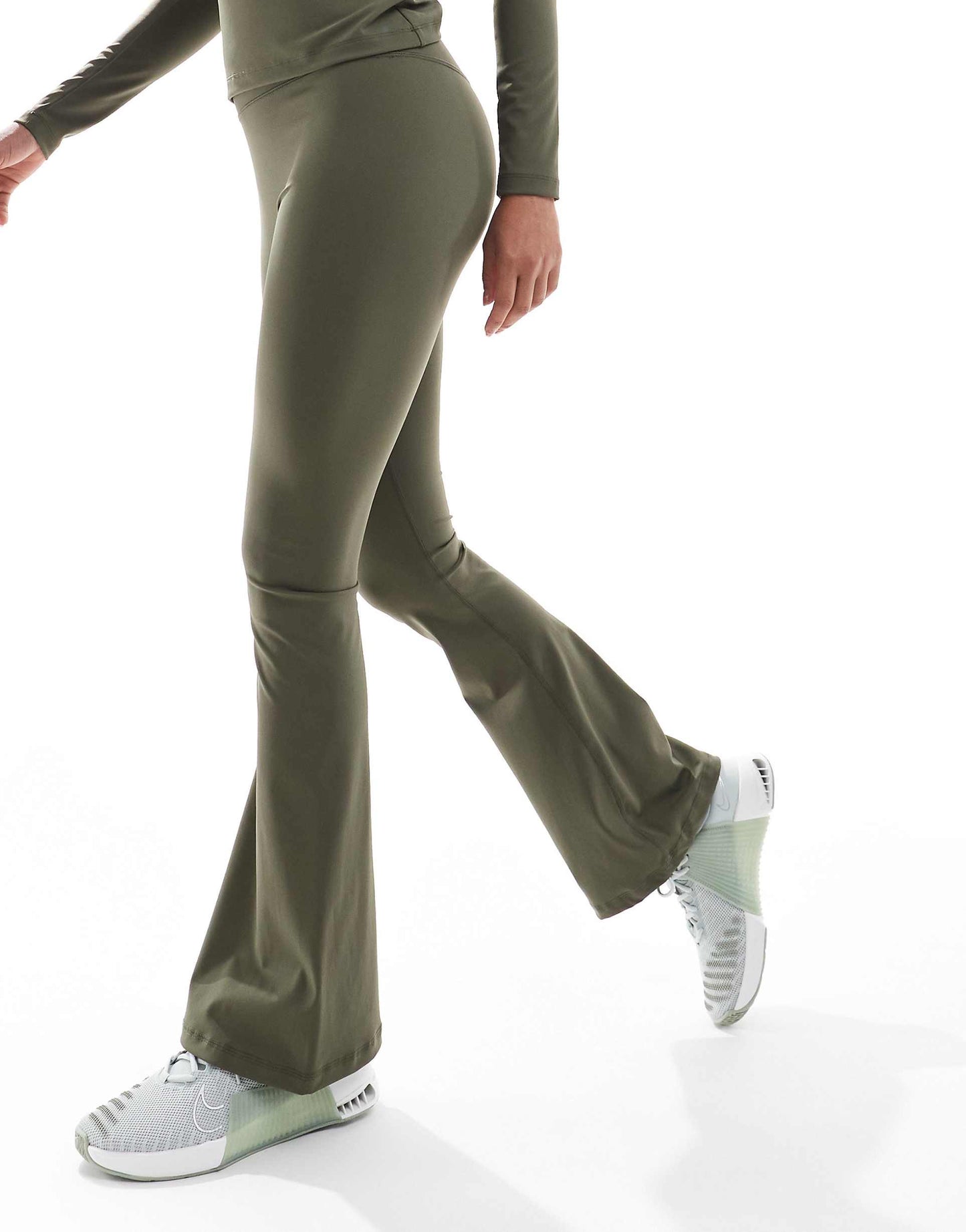 Flared High Waist  Legging