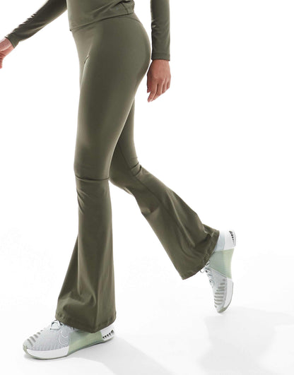 Flared High Waist  Legging