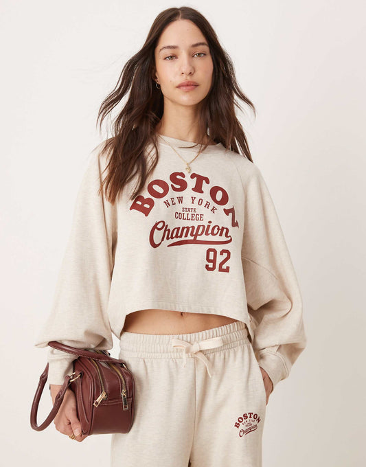 Boston Sweat Co-Ord