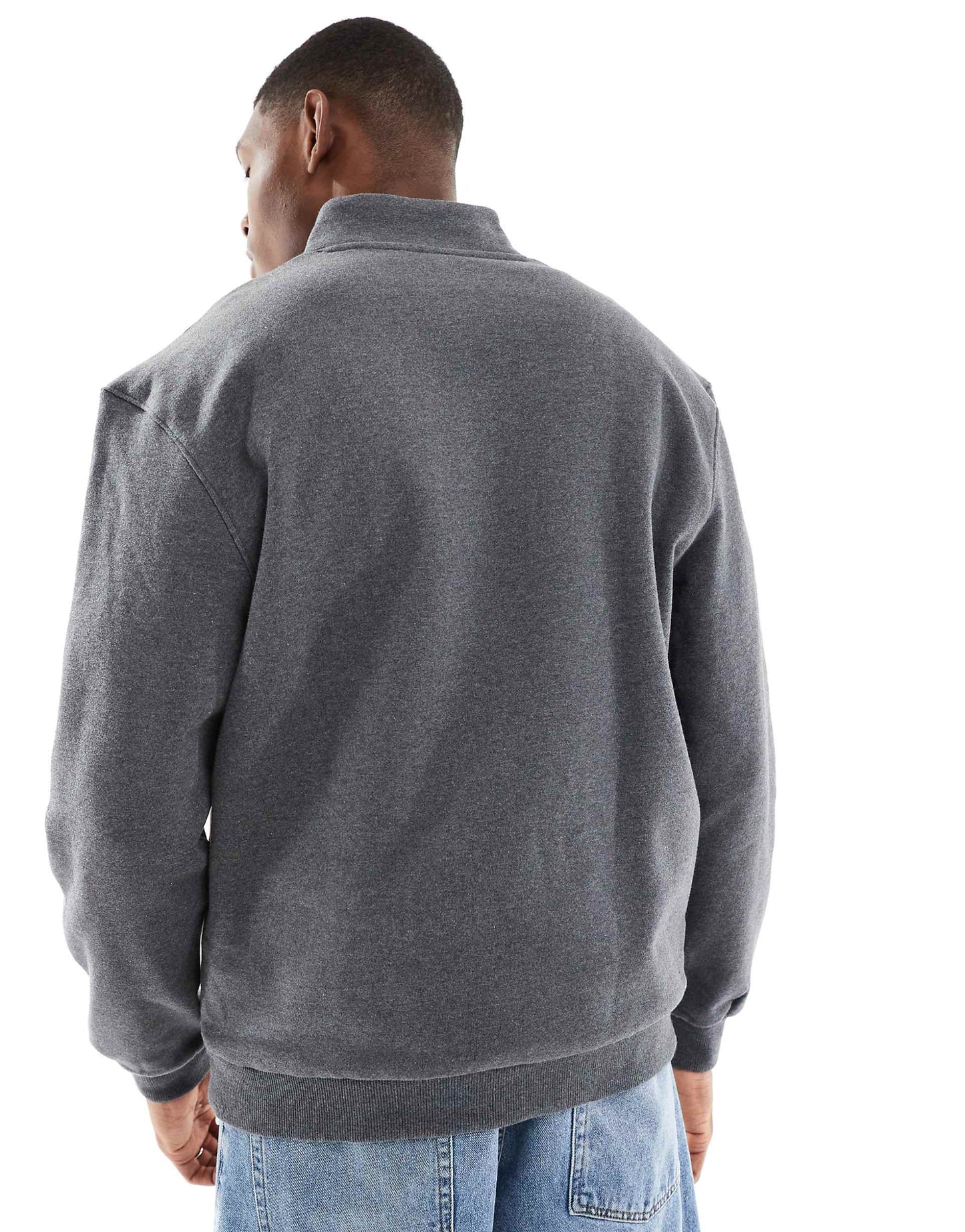 Premium Heavyweight Oversized Quarter Zip Sweatshirt 400Gsm