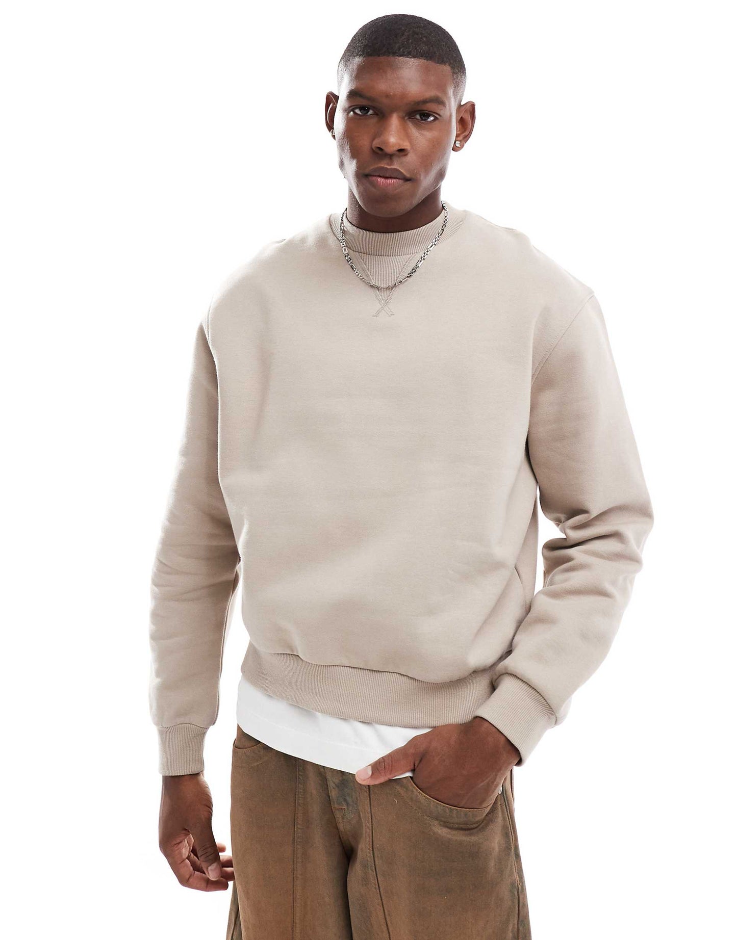 Premium Heavyweight Boxy Oversized Sweatshirt 400Gsm