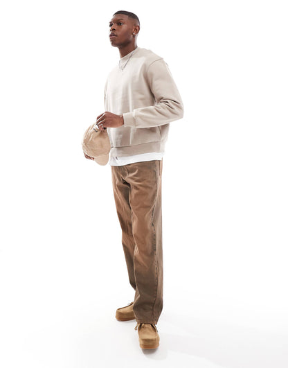 Premium Heavyweight Boxy Oversized Sweatshirt 400Gsm