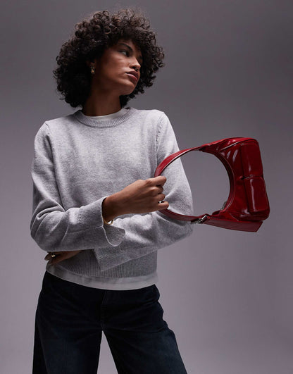 Femme Crew Knitted Jumper