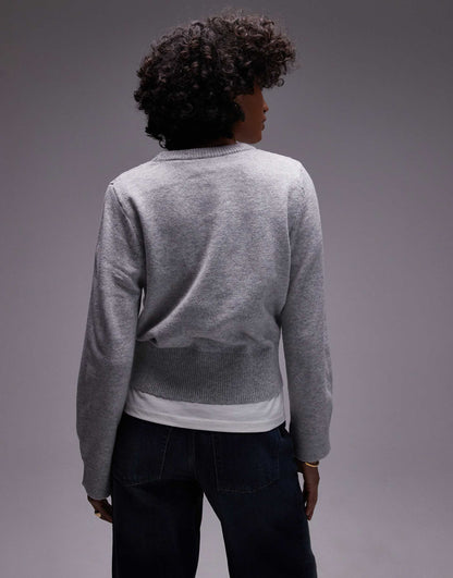 Femme Crew Knitted Jumper