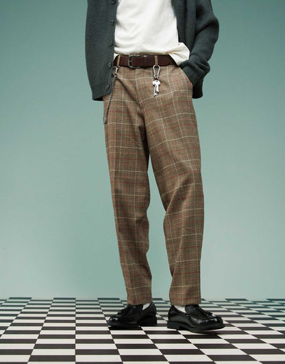 Smart Oversized Tapered Trousers