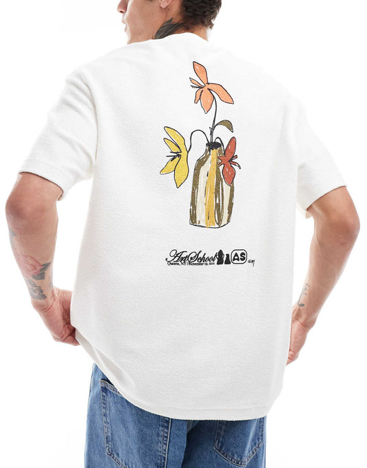 Vase Back Printed T-Shirt