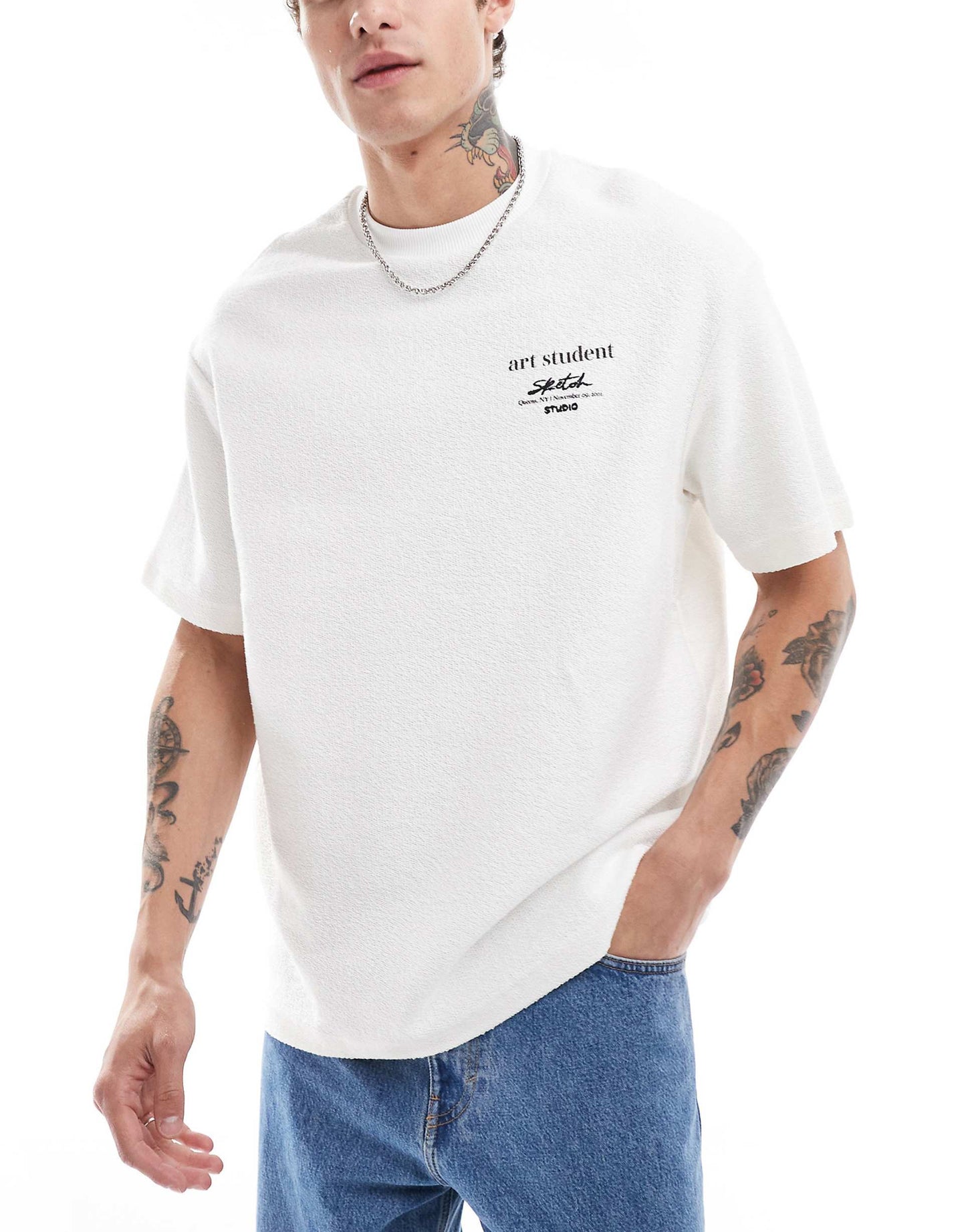 Vase Back Printed T-Shirt