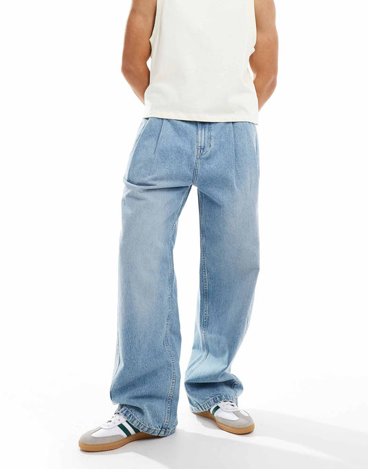 Baggy Jean With Pleats