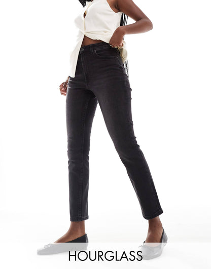 Hourglass Slim Fit Comfort Mom Jeans