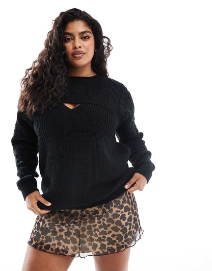 Cable Knitted Jumper