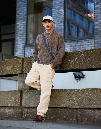 Super Oversized Boxy Fit Fluffy Knitted Jumper