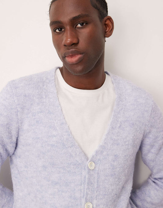 Textured Textured Knitted Lightweight Cardigan