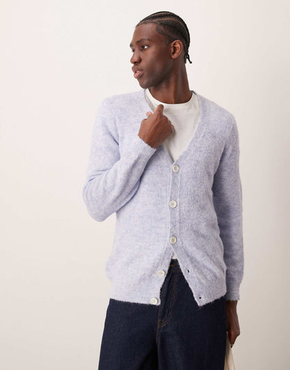 Textured Textured Knitted Lightweight Cardigan