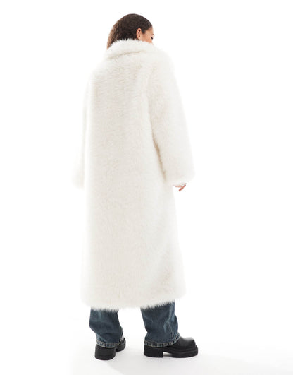 Monster Faux Fur Maxi Coat