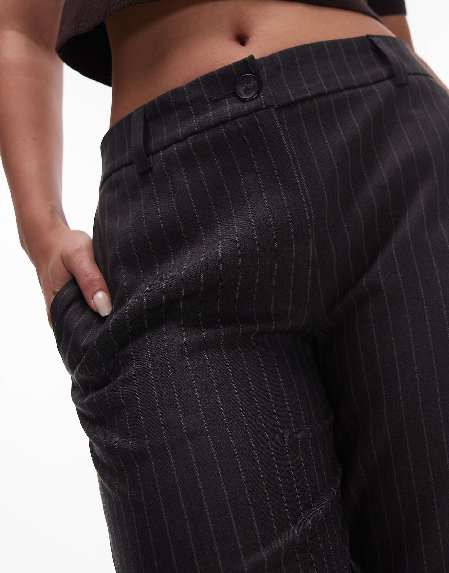 Hourglass Low Slung Stripe Trouser