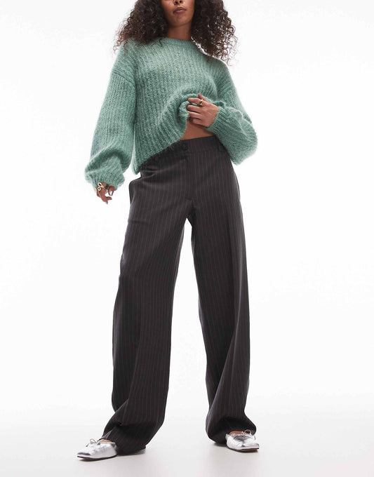 Low Slung Stripe Trouser