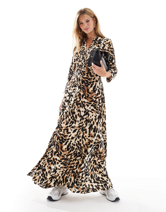 Maxi Shirt Dress