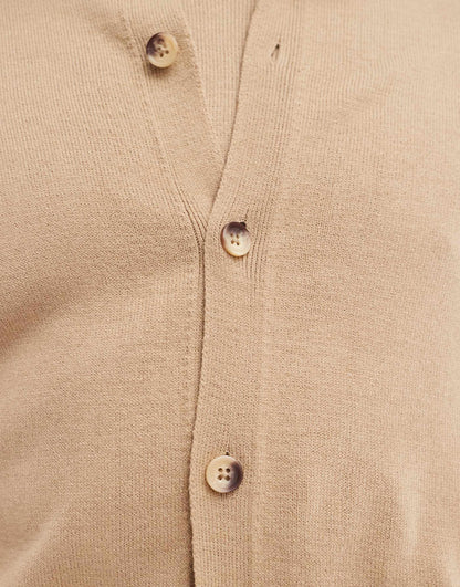 Co-Ord Knitted Button Through Polo