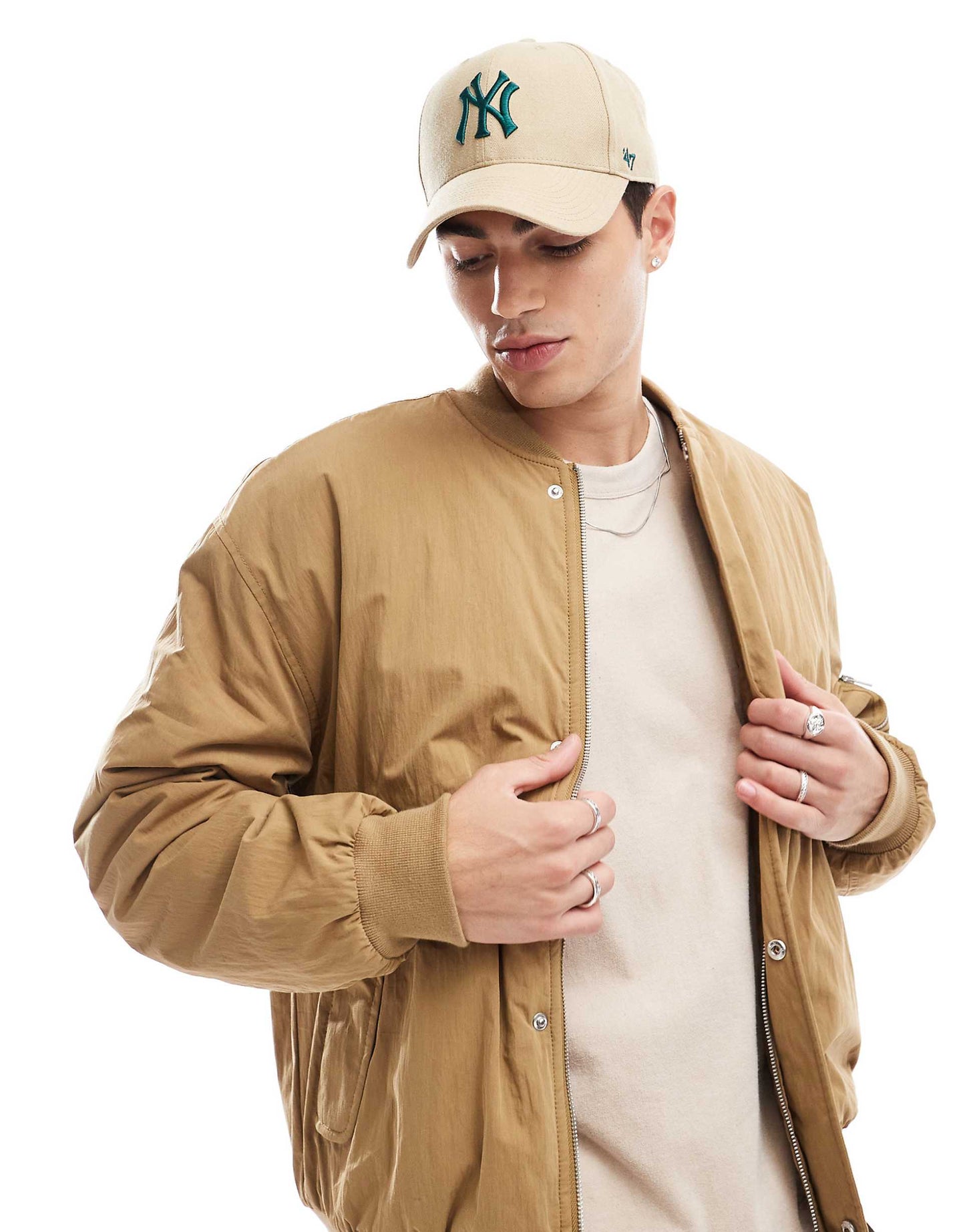 Oversized Bomber Jacket