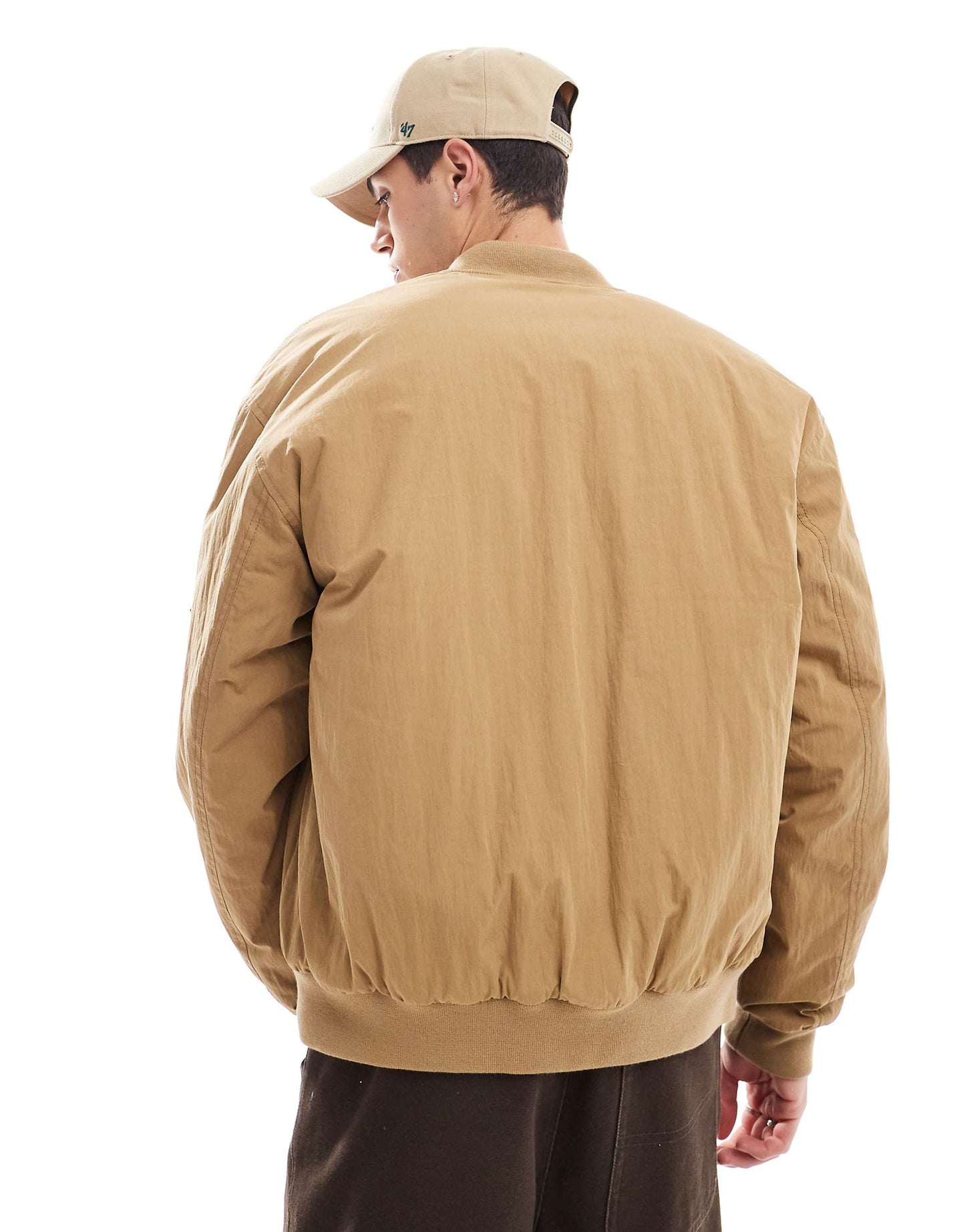 Oversized Bomber Jacket