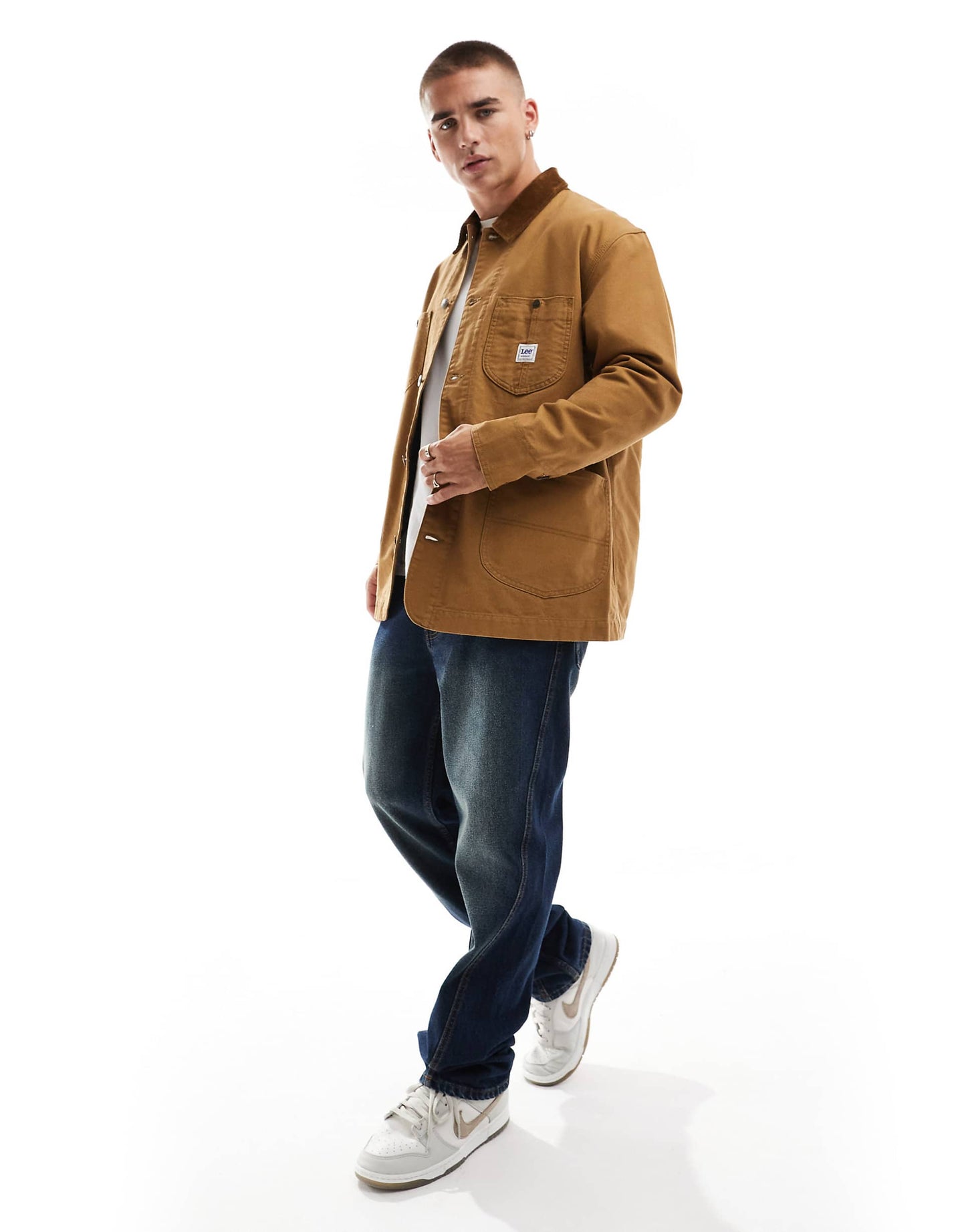 Workwear Loose Canvas Jacket