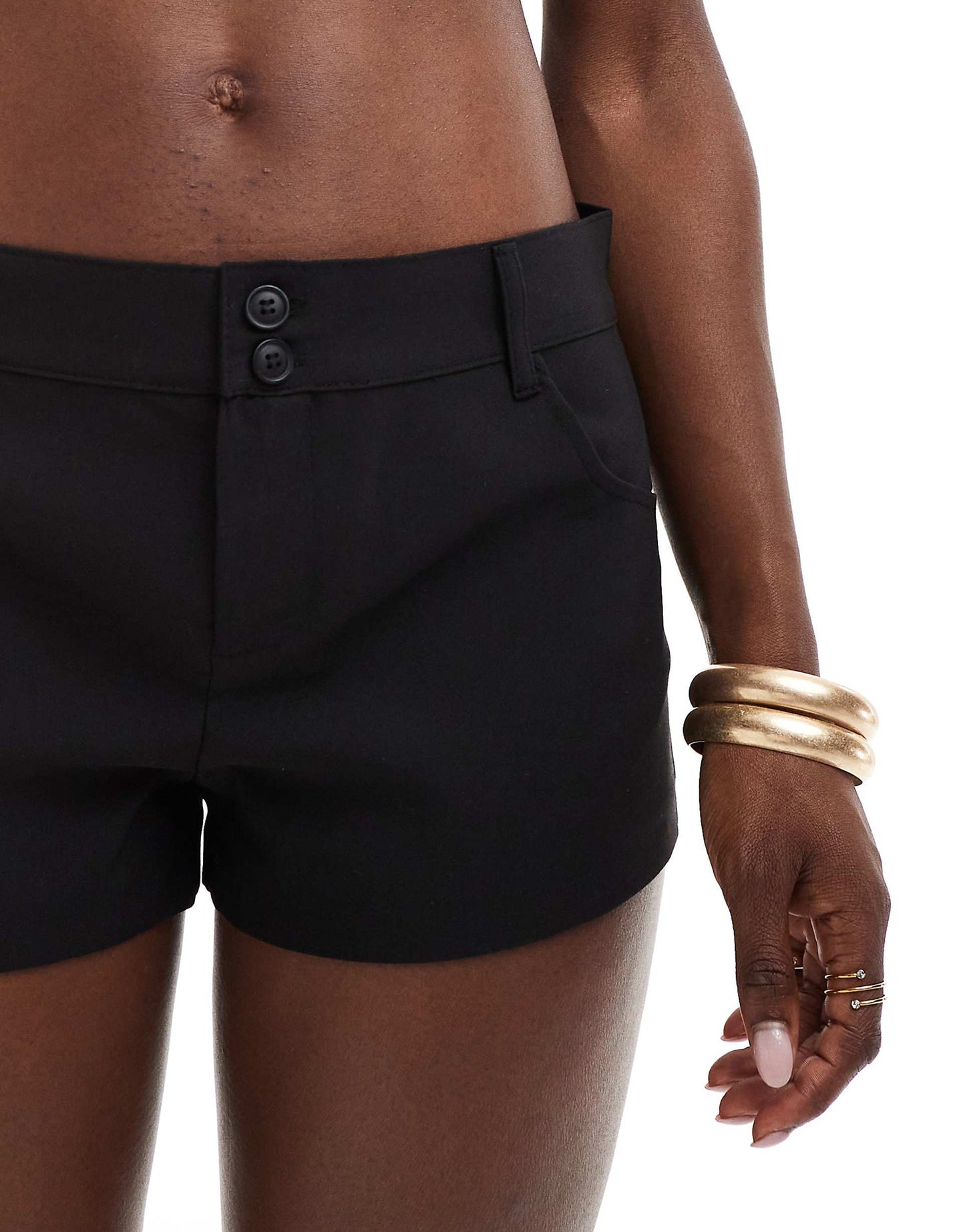 Tailored Low Rise Micro Short