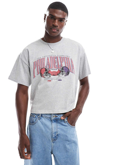 Cropped Oversized T-Shirt