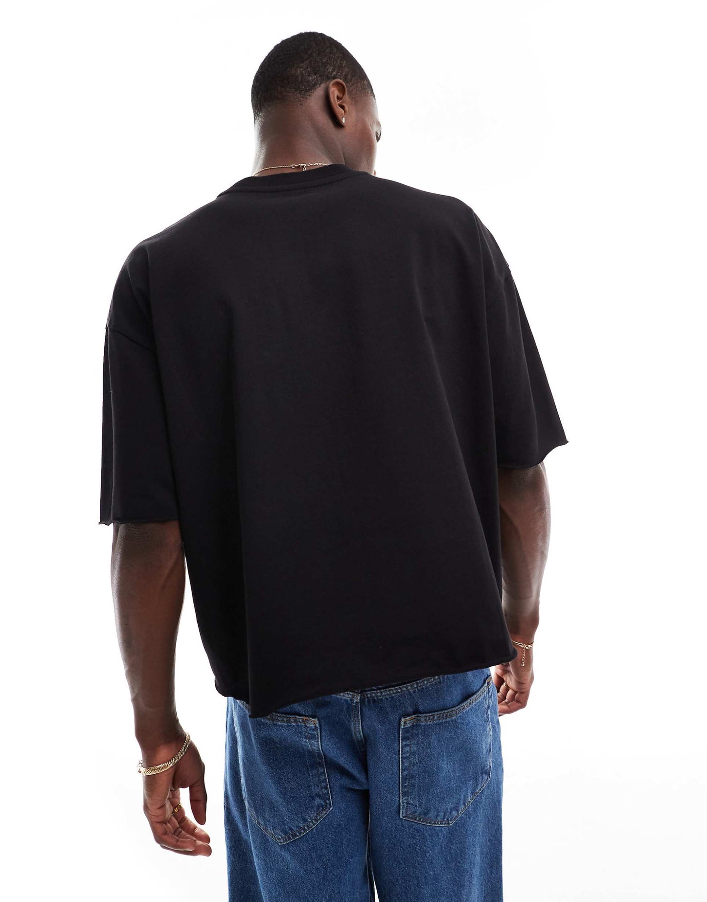 Relaxed Heavyweight T-Shirt With Raw Edge