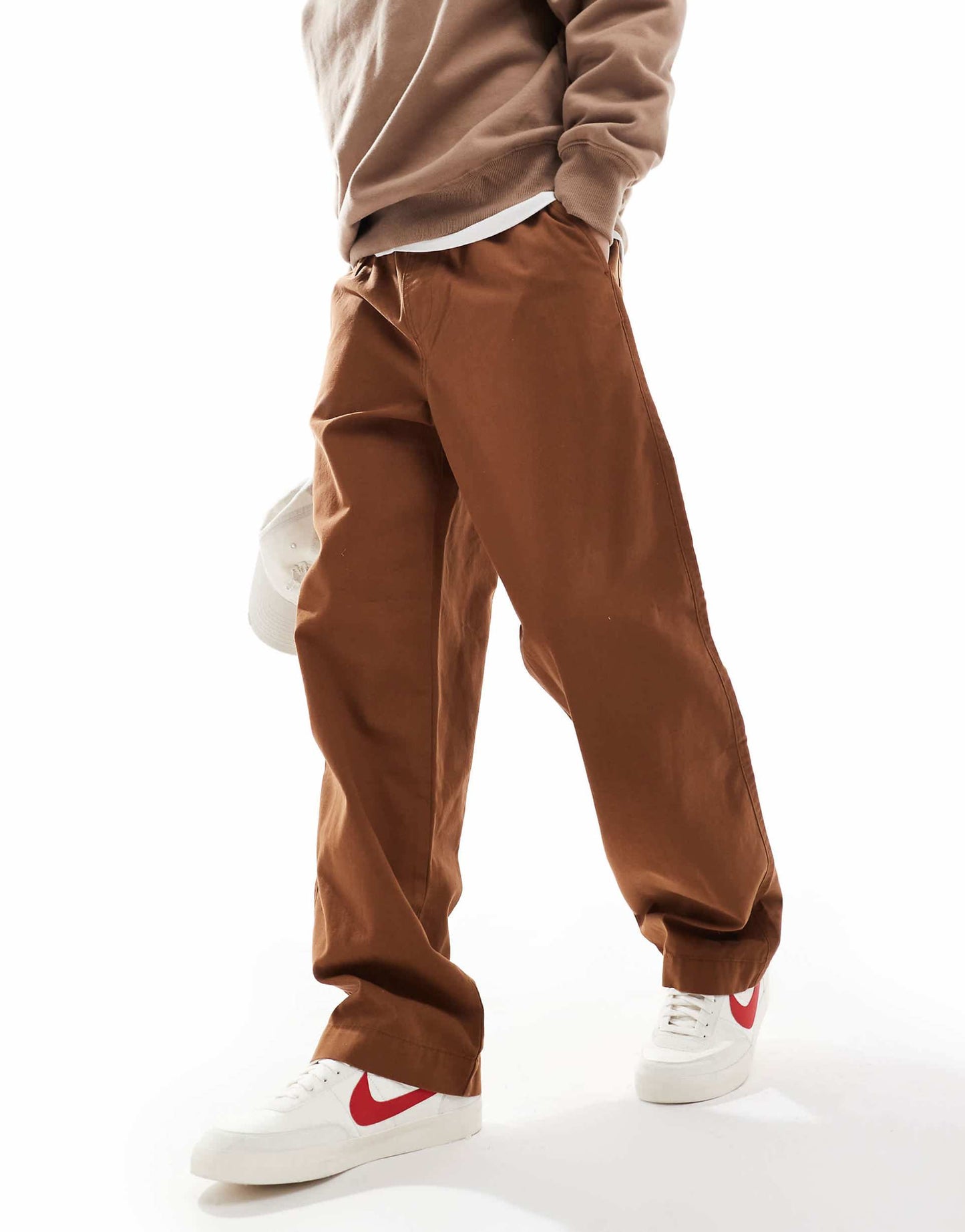 Baggy Pull On Trouser With Back Pocket Patch