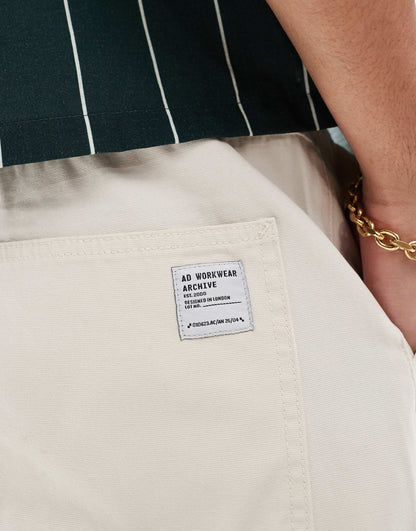 Baggy Pull On Trouser With Back Pocket Patch