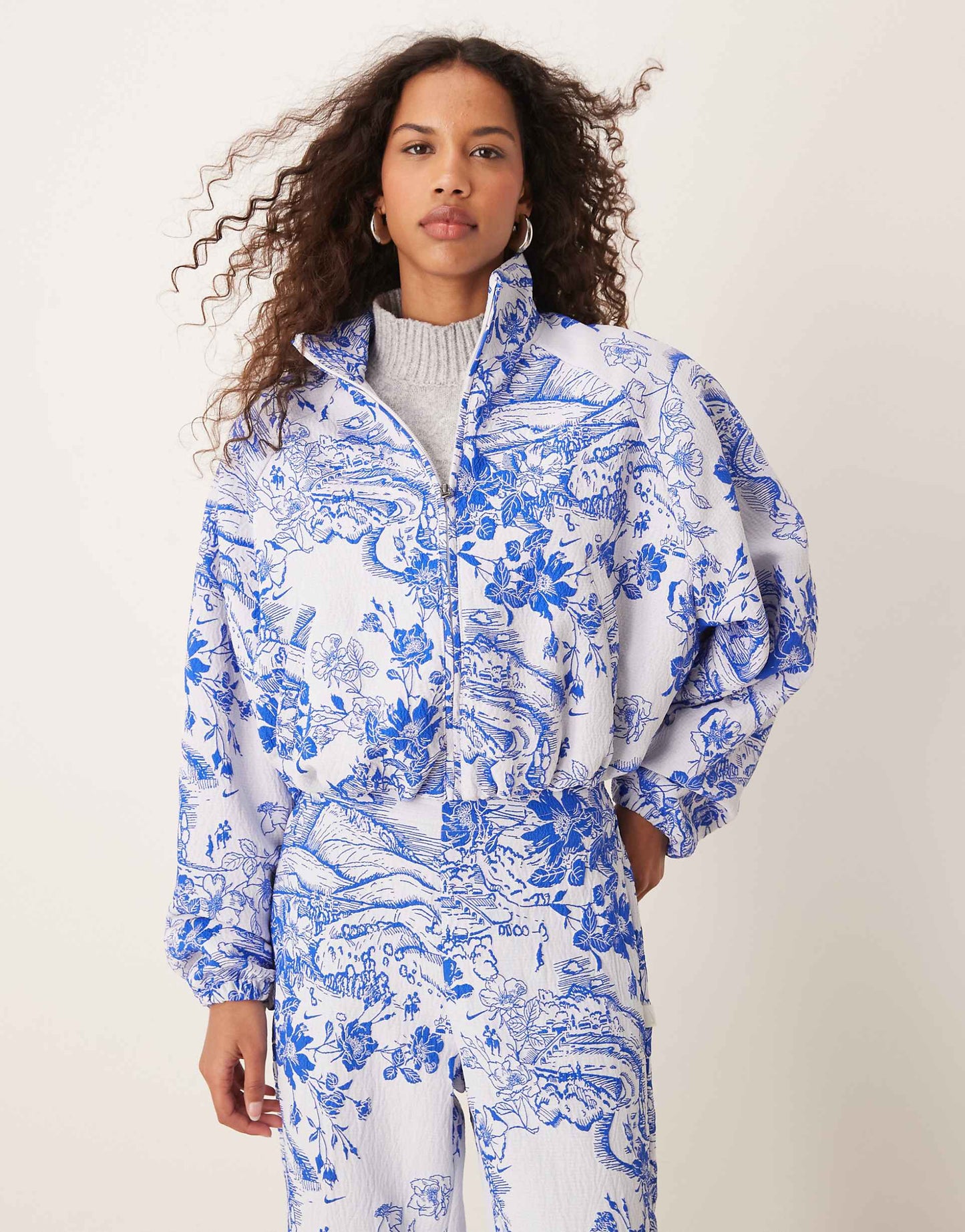 Mdc Jaquard Floral Jacket