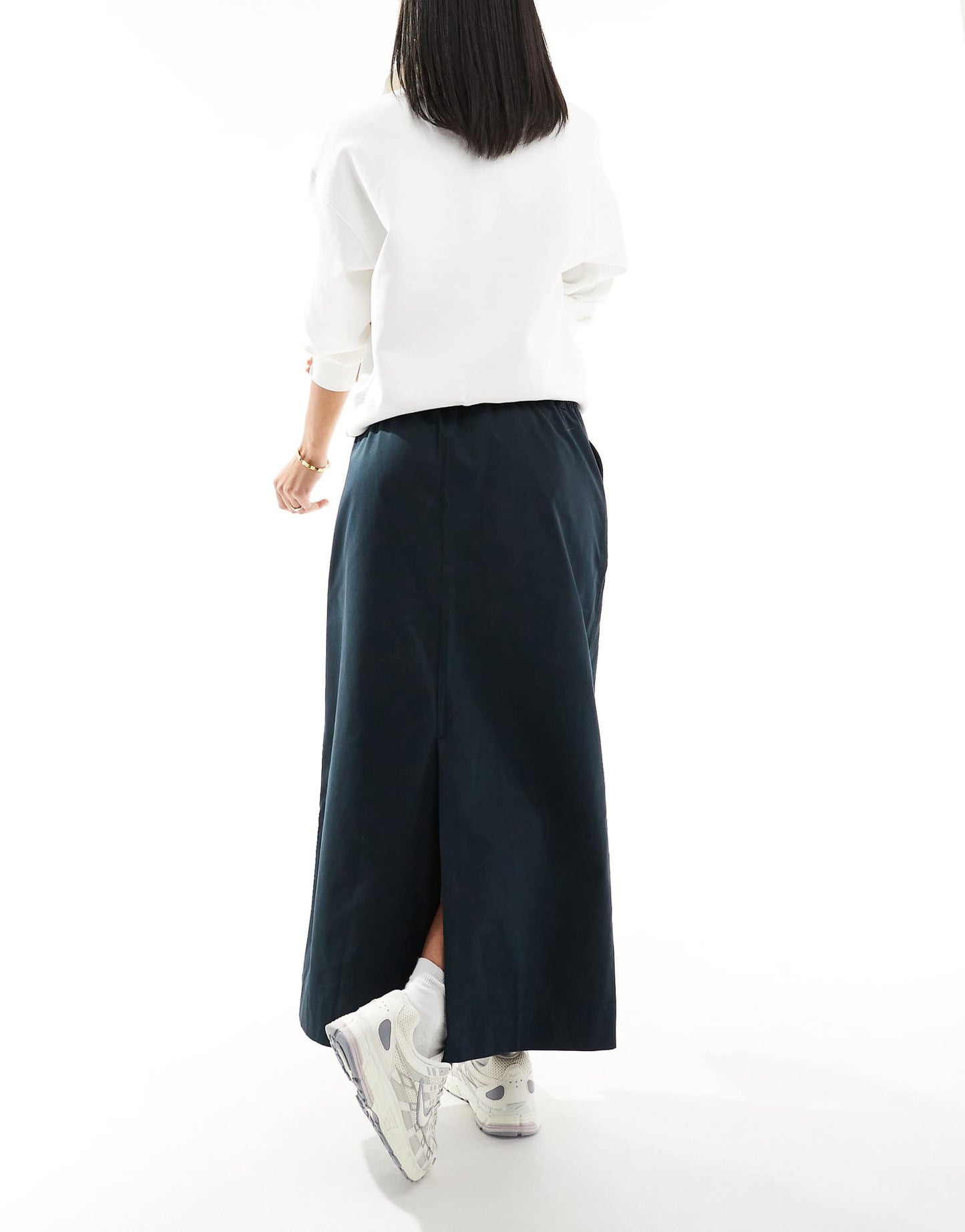 Msc Twill Maxi Skirt