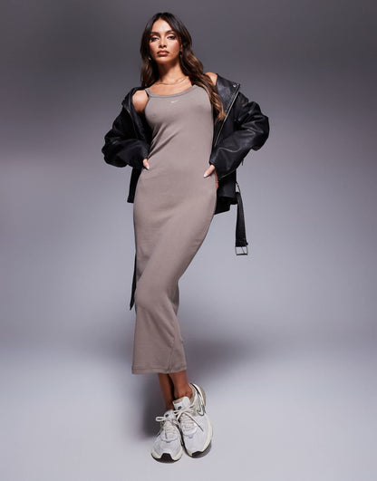 Chill Ribbed Maxi Dress