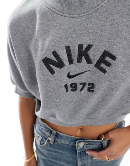Msc Fleece Cropped T-Shirt