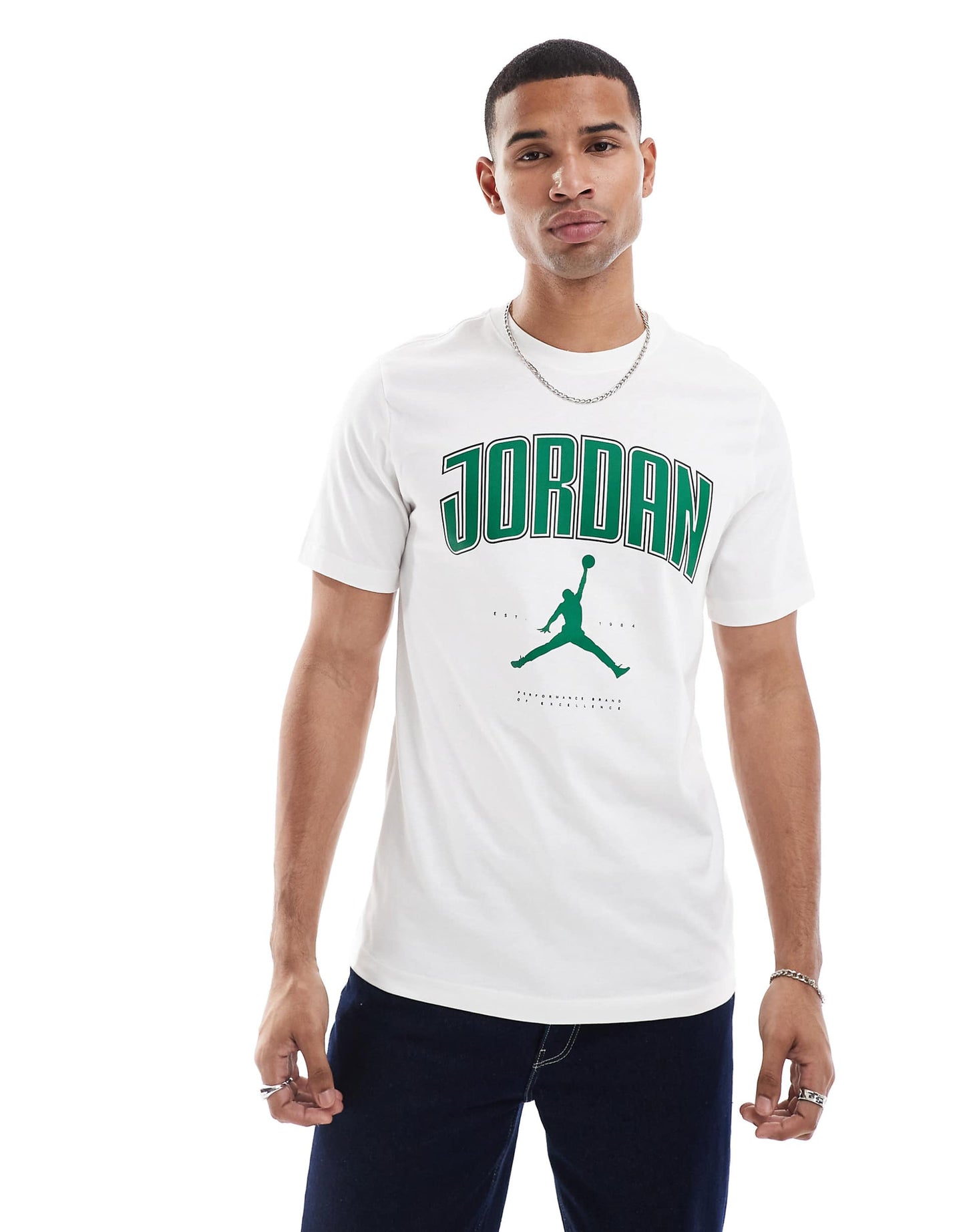 Crew Neck Graphic T-Shirt