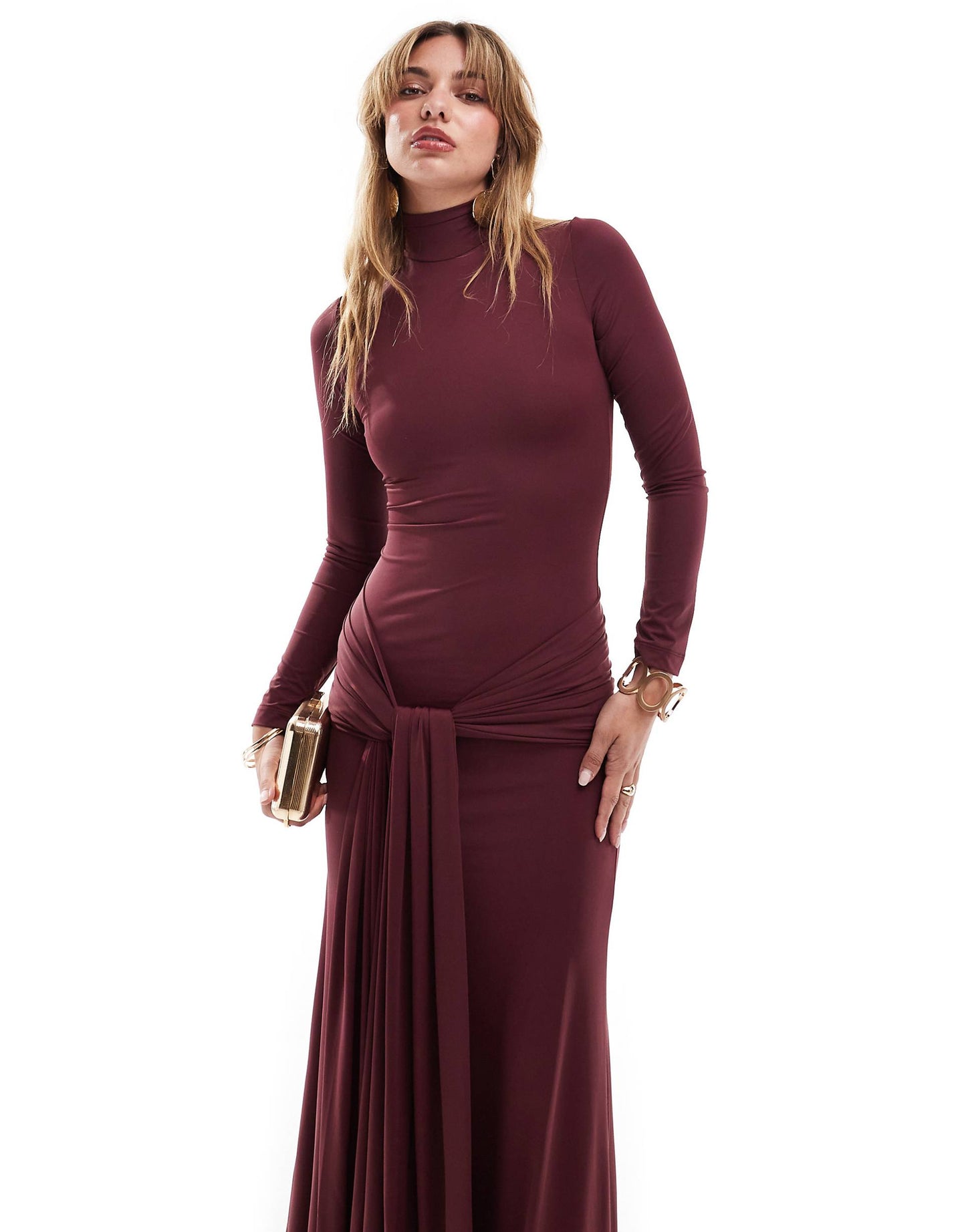 Tie Front Maxi Dress