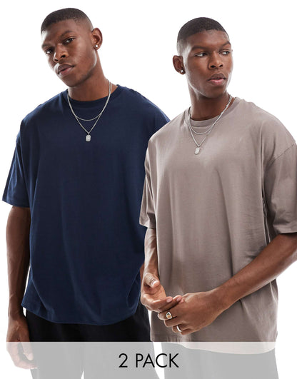 Essential 2 Pack Oversized T-Shirts