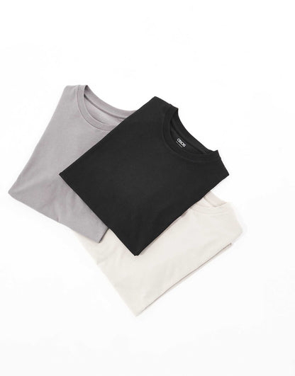 Essential 3 Pack Crew Neck T-Shirts