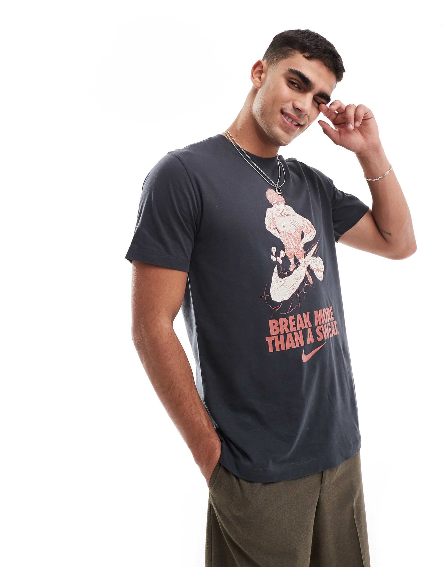 Training Break More Than A Sweat Graphic T-Shirt