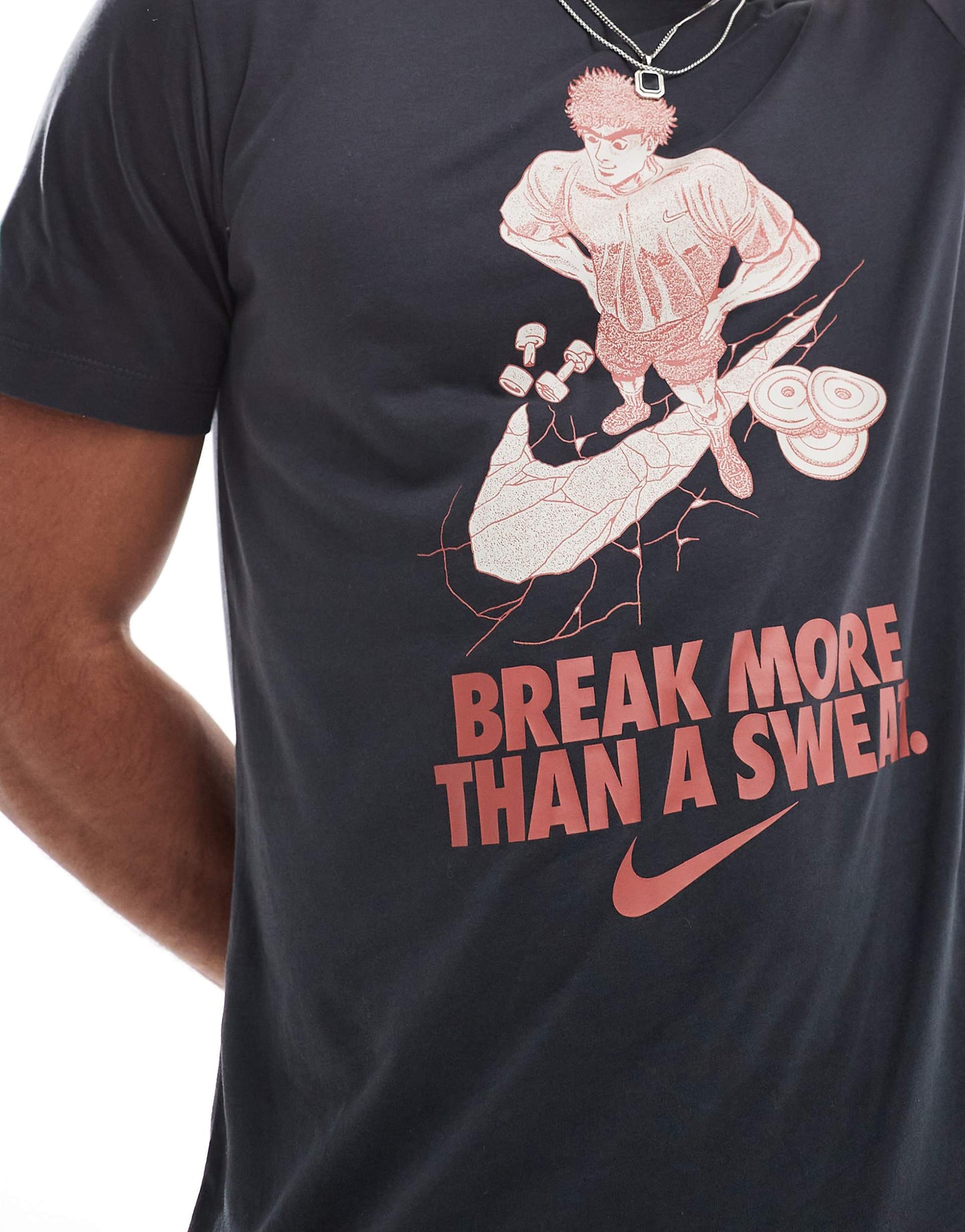 Training Break More Than A Sweat Graphic T-Shirt