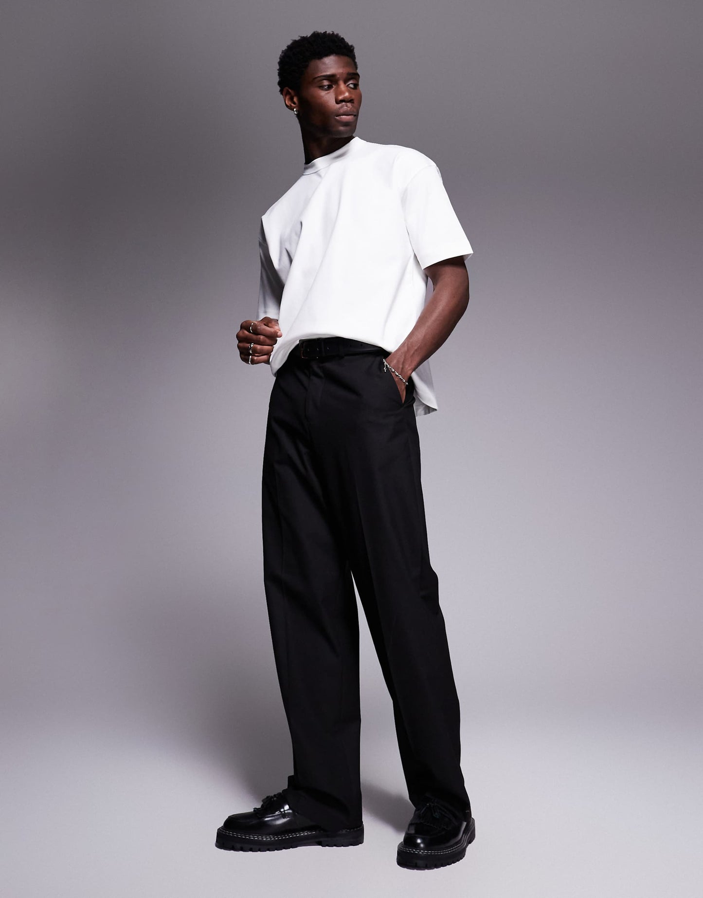 Premium Interlock Oversized T-Shirt 300Gsm