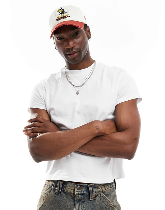 Slim Crop Boxy T-Shirt