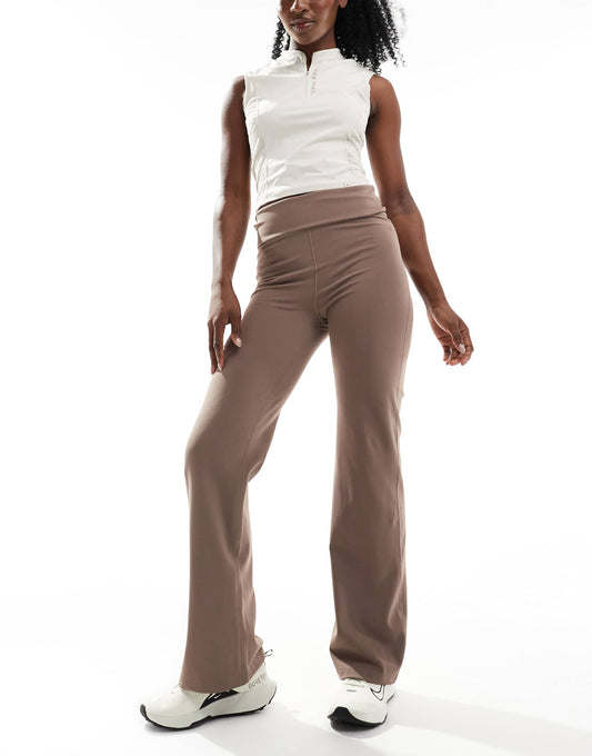 One Training Dri-Fit High Waisted Foldover Trousers