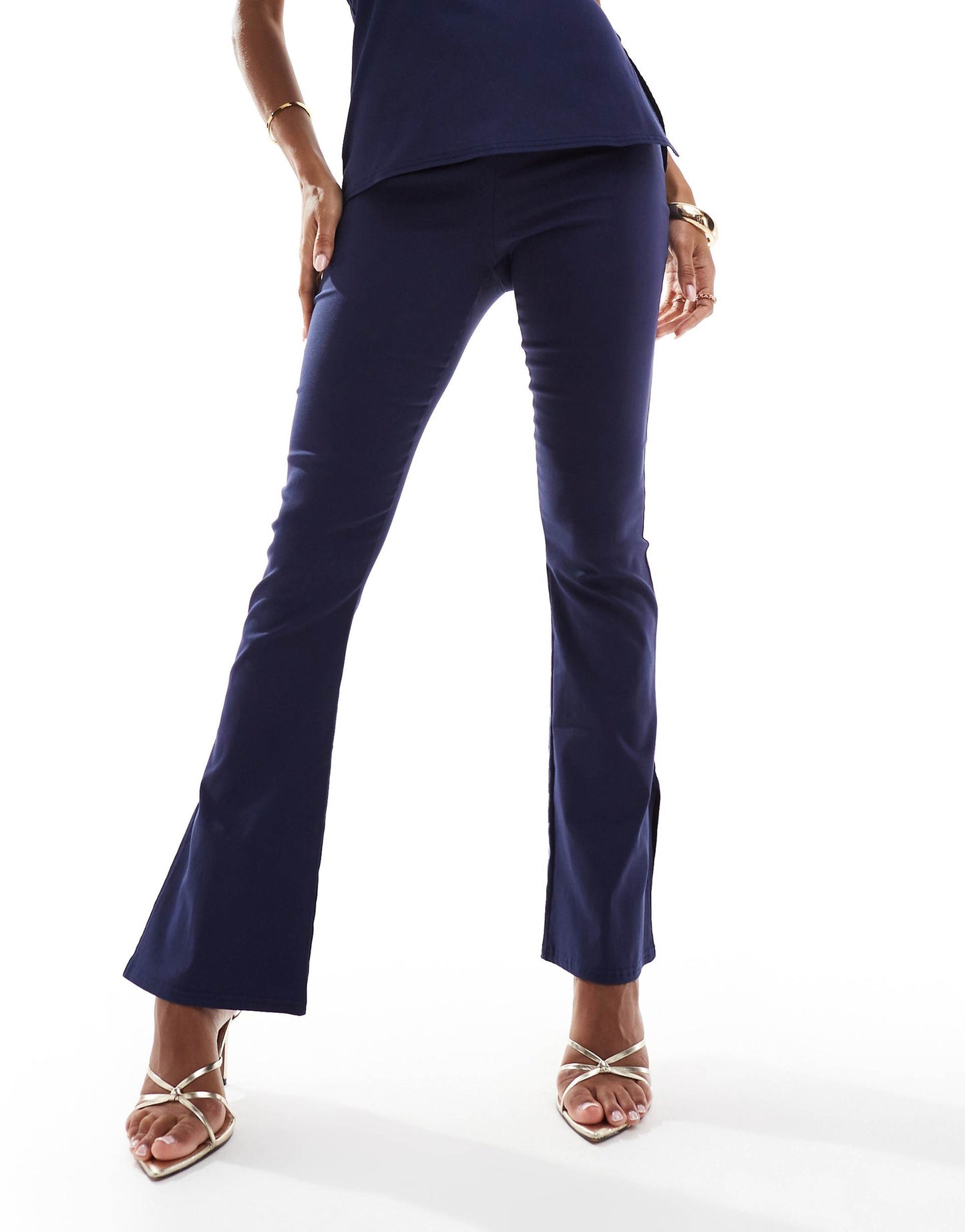 Bengaline Straight Leg Trousers Co-Ord