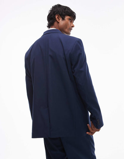 Deconstructed Oversized Suit Jacket