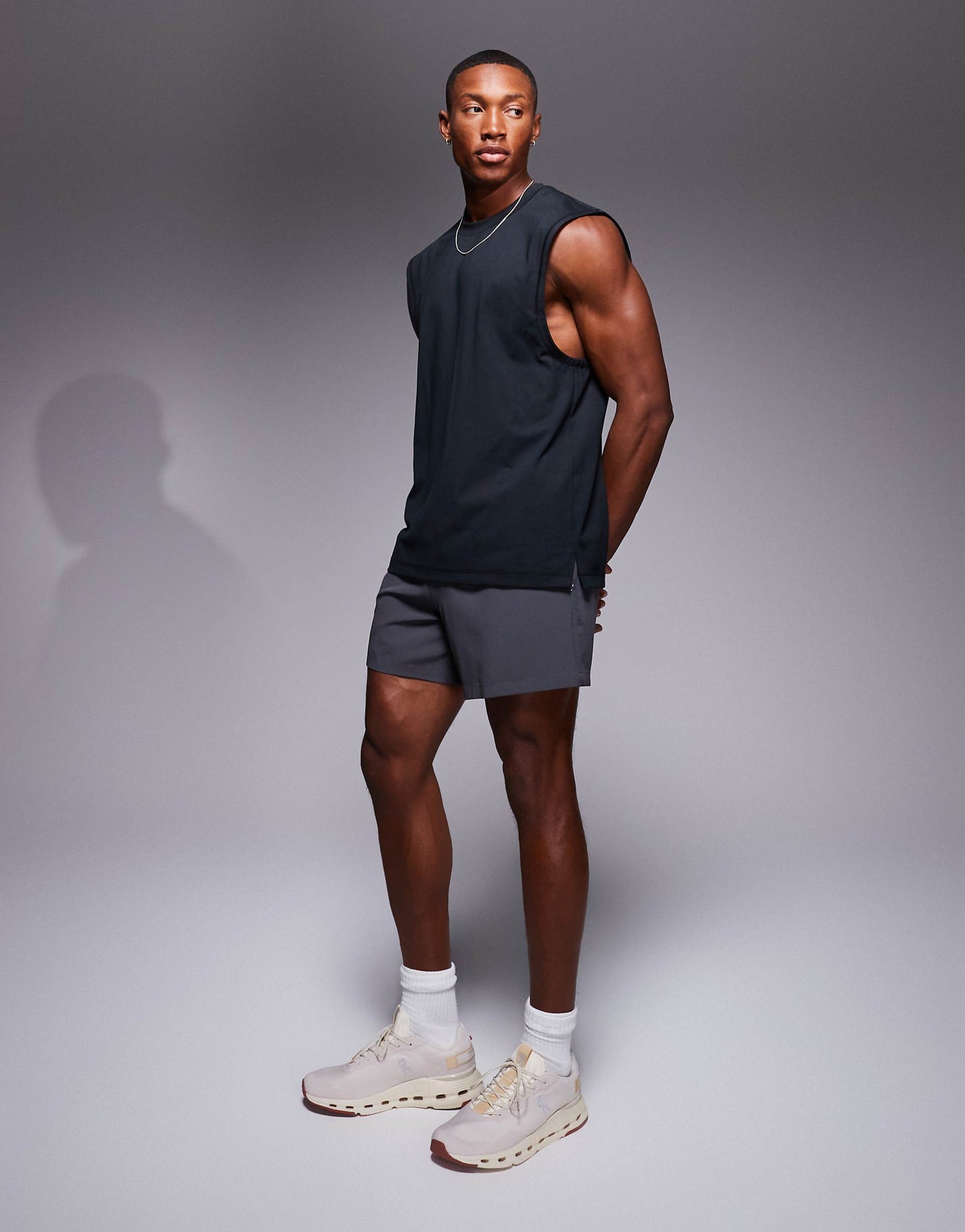 Brushed Finish Oversized Pump Training Vest